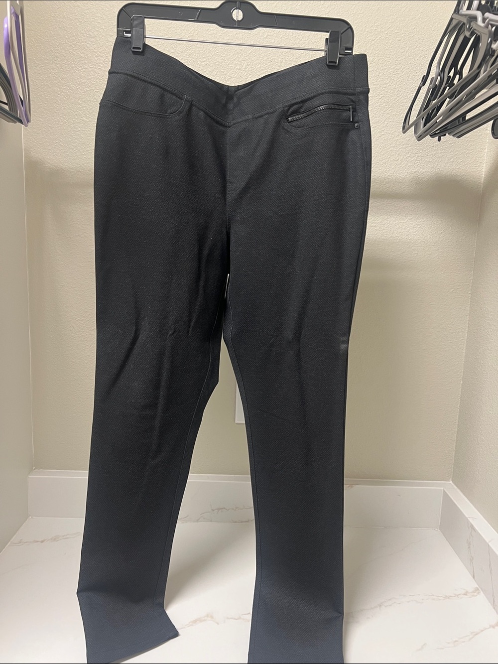 Women’s Black Stretch Dress Pants - Classic Tailored Fit